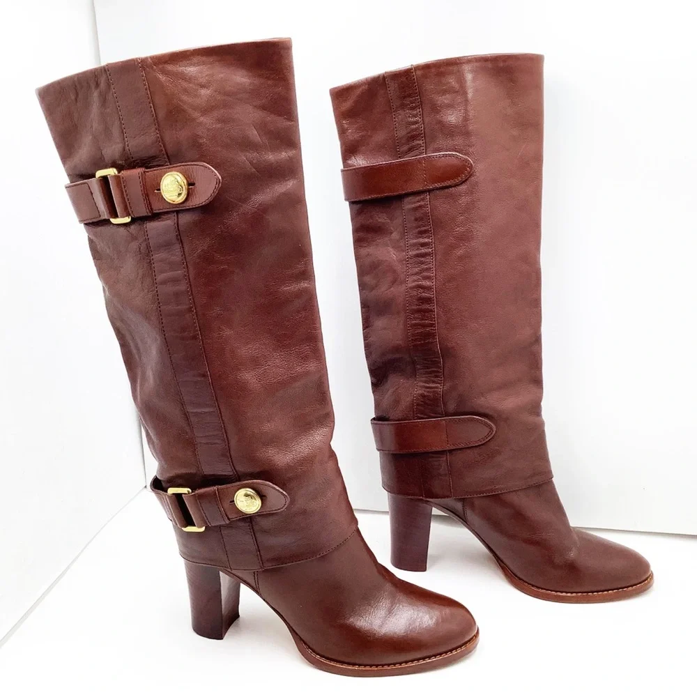 {Coach}Sage Pebble Leather Boot - Picture 4 of 13